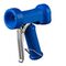 Wash down gun DINGA LITE blue in plastic, with handgrip and trigger handle